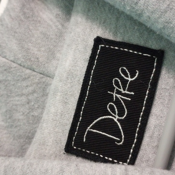 Detre No.2 Black Stone Washed Denim Sweatshirt Jacket - Picture 4 of 13